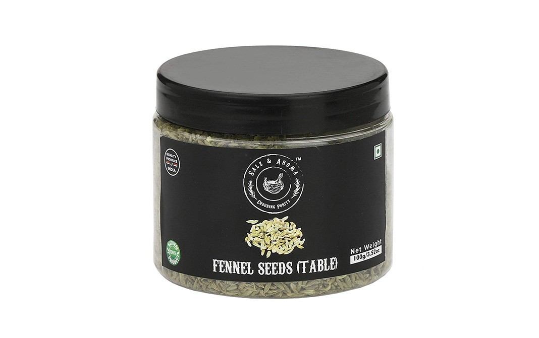 Salz & Aroma Fennel Seeds (Table)    Plastic Jar  100 grams